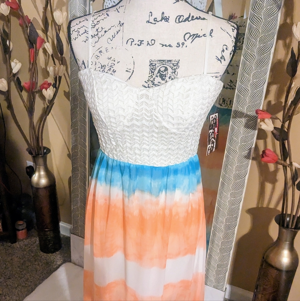 Open Back Maxi Dress